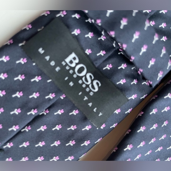 Hugh Boss floral tie - Picture 3 of 4